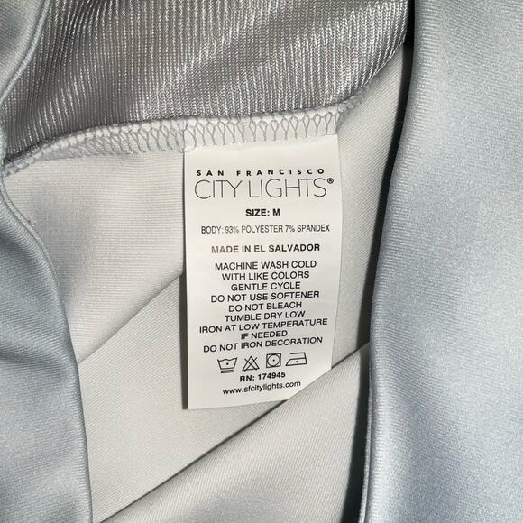 NWT San Francisco City Lights SF CL Morgan Pant Spotlight in Gray Dawn MEDIUM - Picture 4 of 7